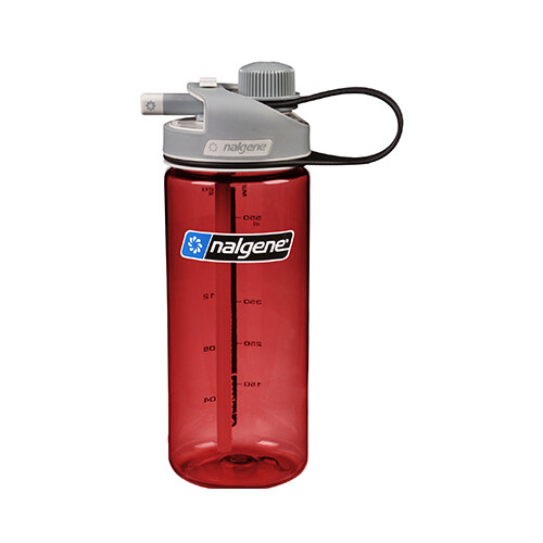 nalgene red water bottle