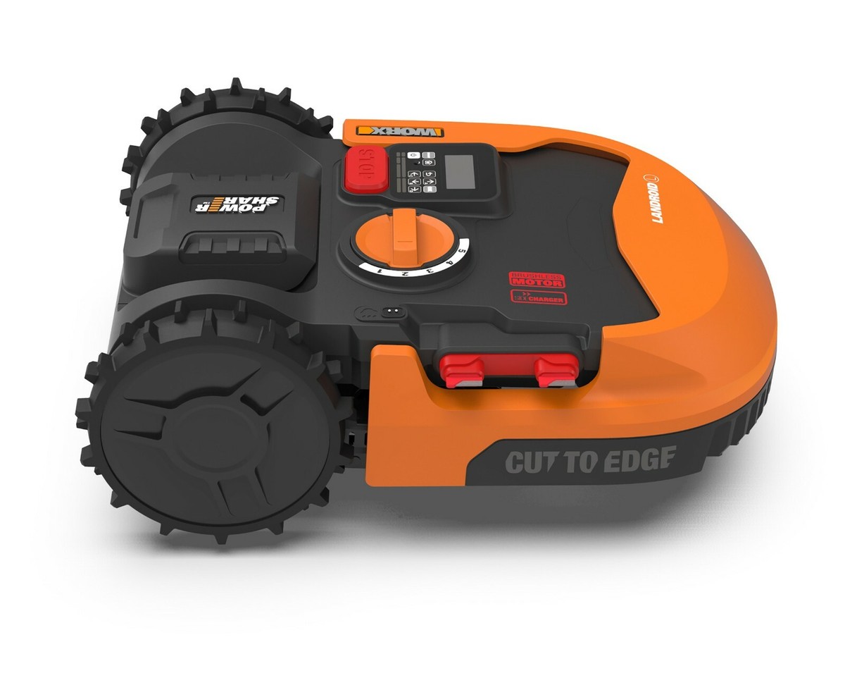 WORX 20V LANDROID Robot Lawn Mower 1500m2, Battery Charging base included