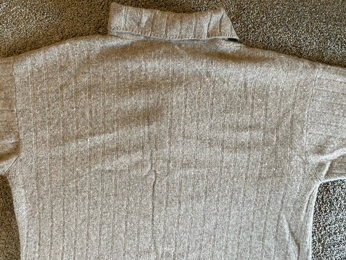 Structure Men’s Size L Henley Sweater Lambswool Rabbit Hair Collared - Picture 15 of 17