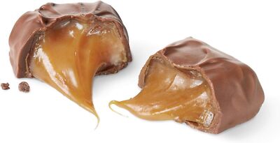 RUSSELL STOVER SUGAR FREE CREAMY CARAMEL CHOCOLATE CANDY BULK VALUE BAG PRICE!!!