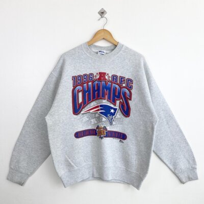 New England ‘Patriots’ Crewneck Sweatshirt NFL team, gift for fan TE9366 