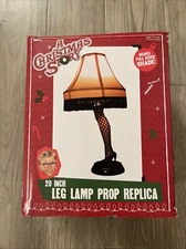 A Christmas Story Collectible NECA  20" Leg Lamp Prop Replica Full Size Shade