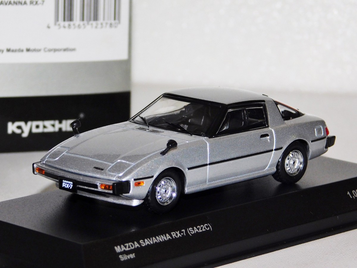 MAZDA SAVANNA RX7 (SA22C) SILVER KYOSHO 03286S 1/43 | eBay