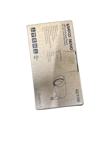 SATCO 900 Lumen Low Voltage Matte Black Hardwired LED Landscape Flood Light - Picture 10 of 10