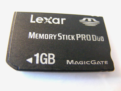 1GB Memory Stick PRO Duo ( 1 GB MS PRO Duo ) LEXAR gebraucht
