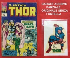 THOR N.17 CORNO DEL 23/11/1971 BUONO NON BUSTA GADGET ADESIVO PARZIALE ORIGINALE