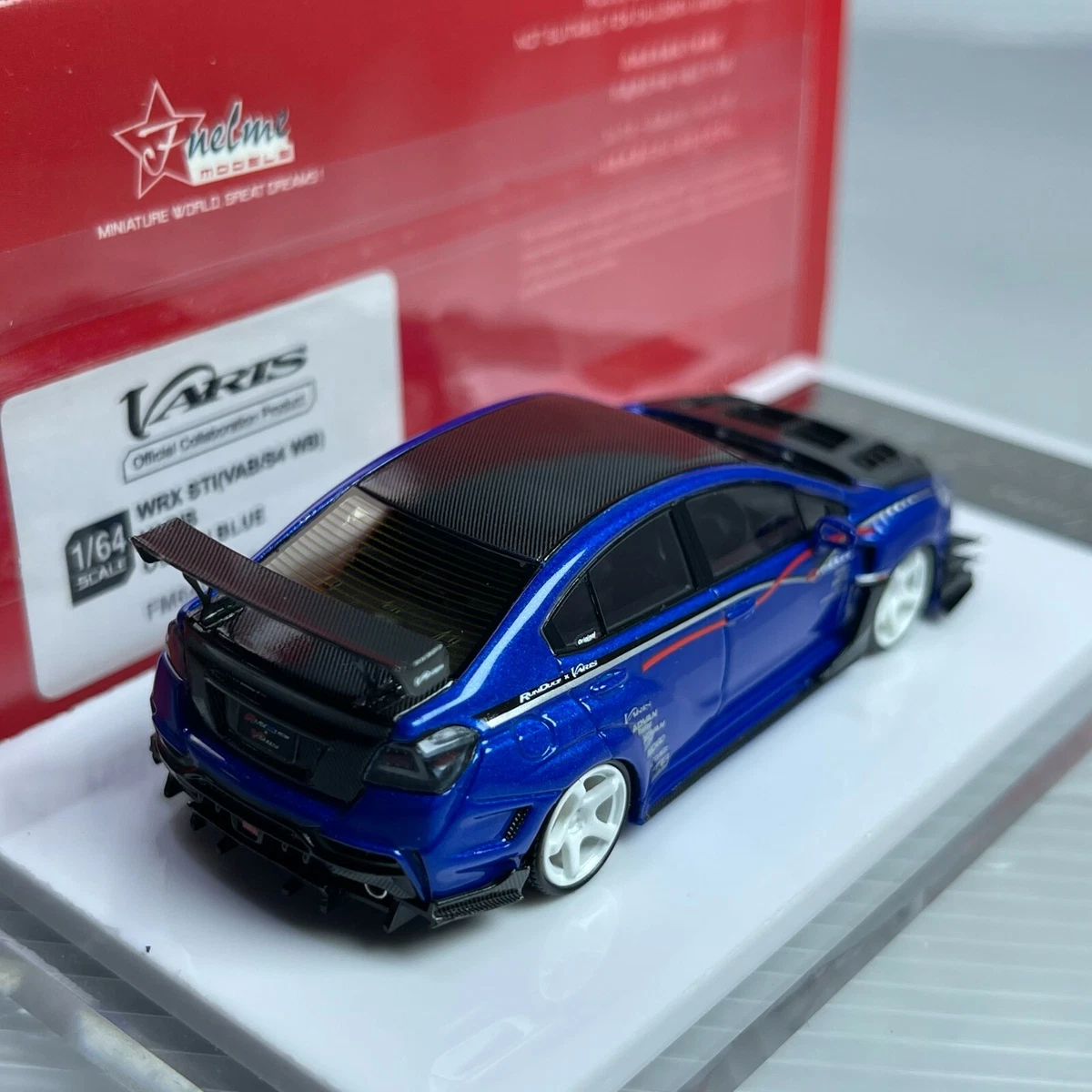 1/64 Fuelme VARIS Subaru WRX STi VAB S4 WB Ocaen Blue FM64004PG-A
