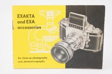 "Exakta and Exa accessories" User Manual