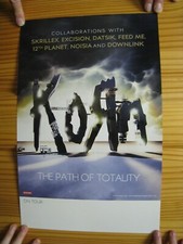 Korn Poster The Path Of Totality Skrillex Excision Datsik Feed Me