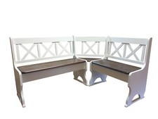 Banc Angulaire Banc De Pin 35] 180x120 ~ Neuf