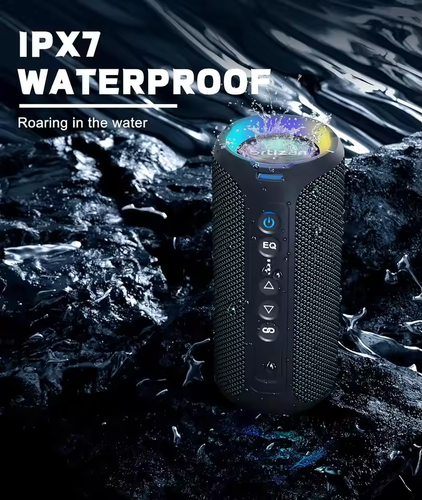 Ortizan Bluetooth Speakers 40W Loud Stereo Portable Wireless Speaker IPX7 Wate - Picture 3 of 8