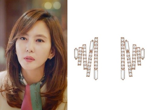 JESTINA-Nocturne-Silver-Stud-Earring-Drama-Misty-Kim-Nam-Joo-Song-Hye-Kyo