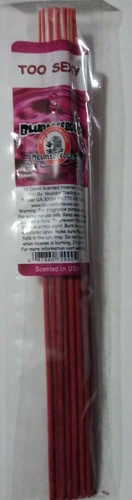 10.5″ BluntEffects Incense Fragrance Wands, Three X 12-Pack Too Sexy Scent