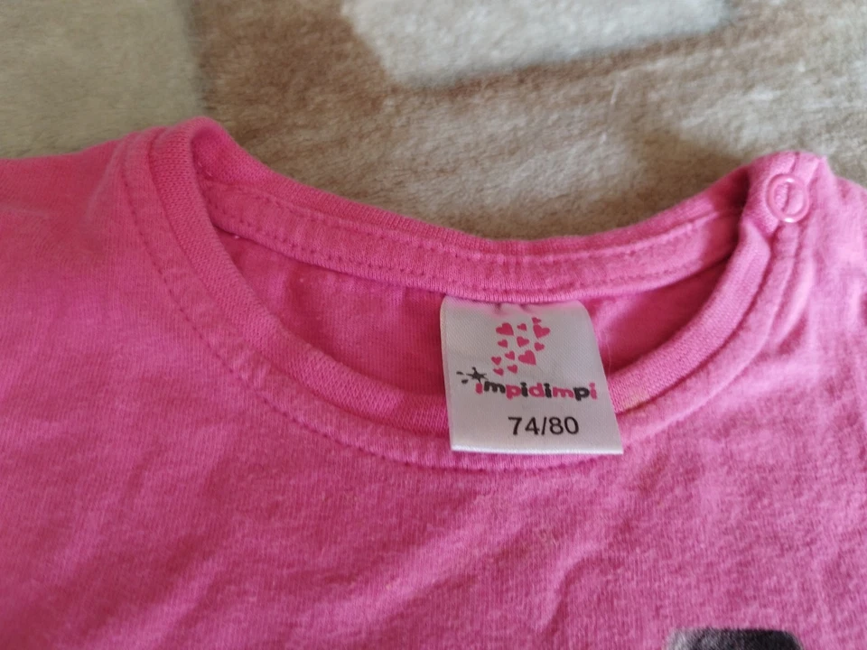 T-Shirt Mädchen Größe 74 - Bild 2 von 2