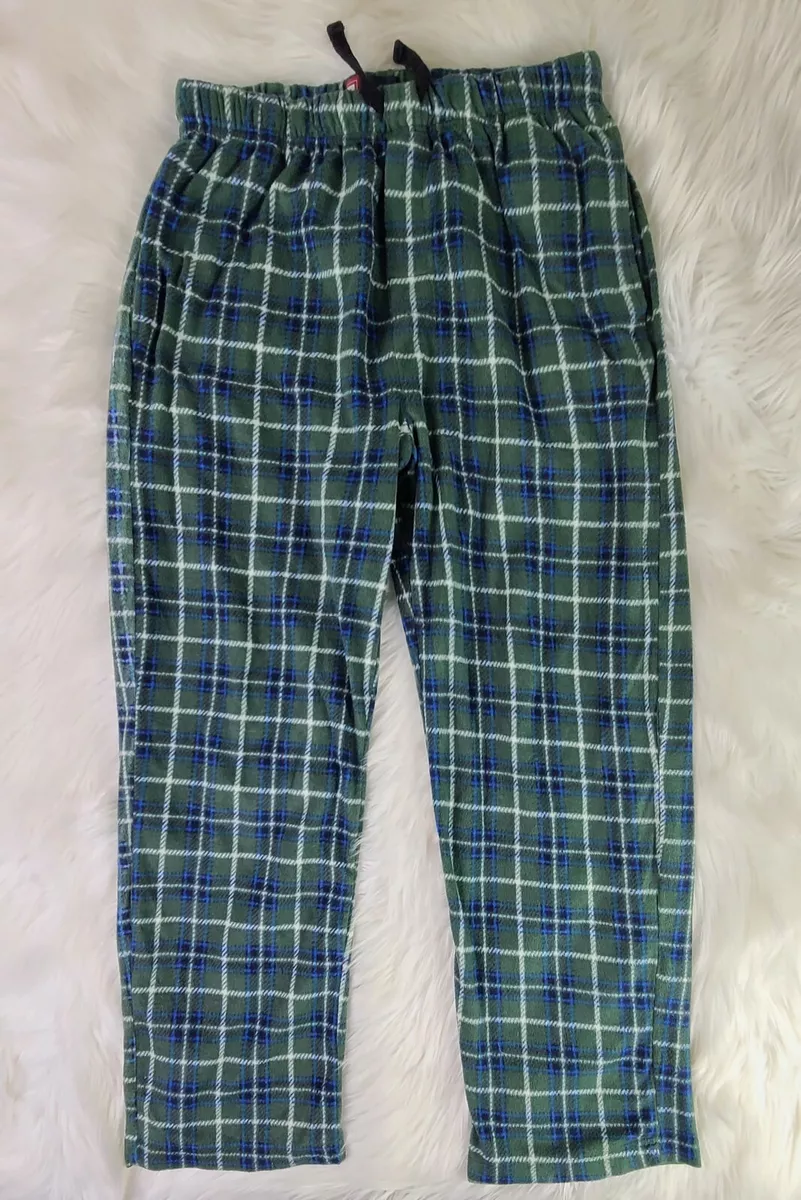 Chaps Sleepwear Pajama Lounge Pant Multi Plaid 100 Polyest