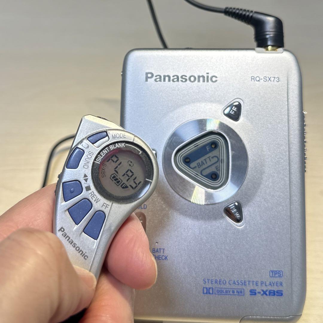 Panasonic RQ-SX73 Portable Cassette Player Walkman Operation 