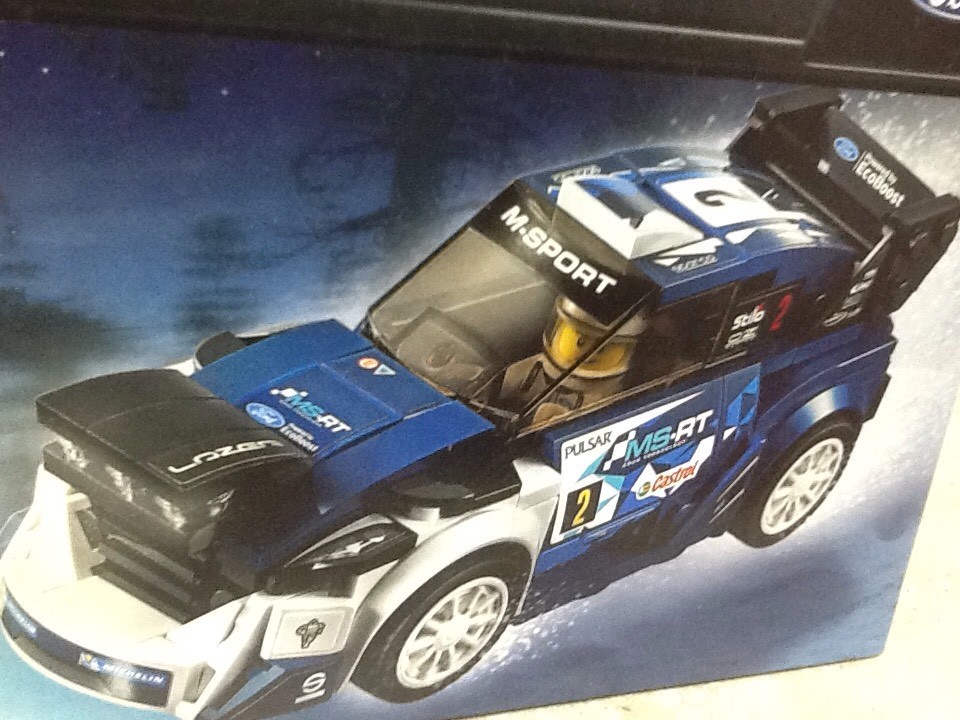Lego Speed Champions 75885 Ford Fiesta M-Sport WRC With 1 Minifig