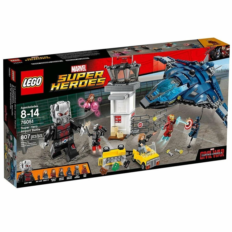 LEGO 76051 Marvel Super Heroes Super Hero Airport Battle Año Lanzado 2016 Foto 2 de 4