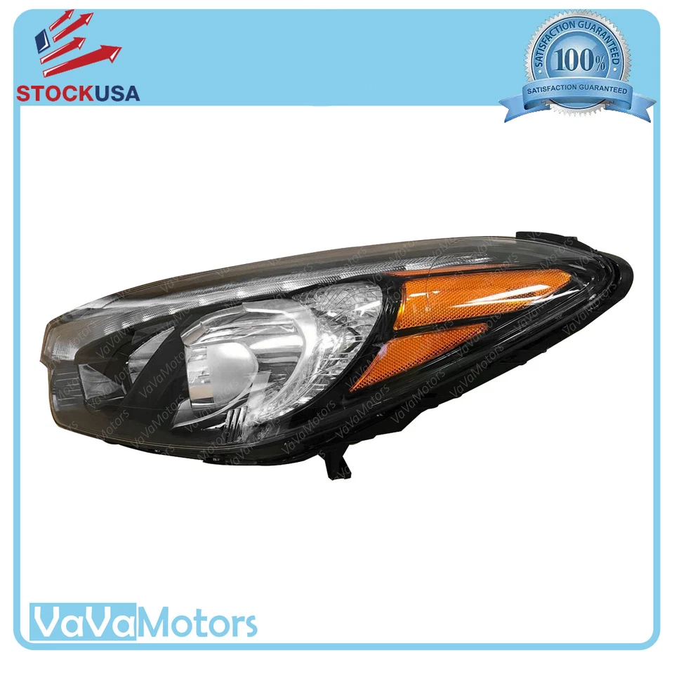 Fits 2014 2016 Kia Forte & Koup Headlight LED Left Right 92101A7210 92102A7210 - Image 4 of 4