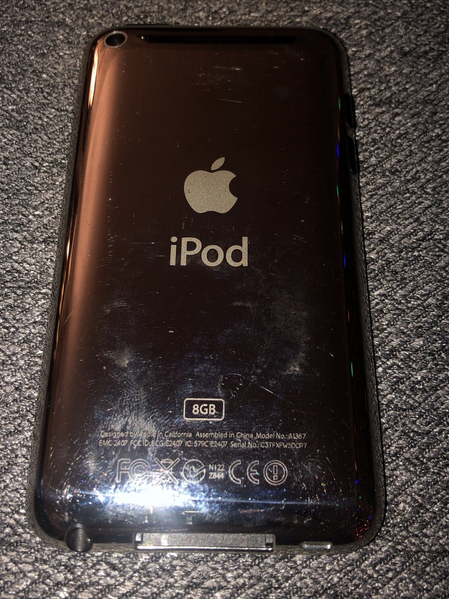 Apple iPod Touch Model A1367 Black 8GB 4th Generation | eBay