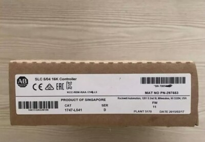 ONE NEW AB 1747-L541 SLC 500 CPU Controller Processor Module