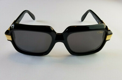 CAZAL LEGENDS 607/3 001 GLOSS BLACK GOLD SOLID LENS