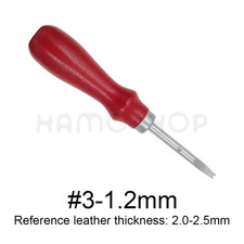 Leathercraft Beveler Skiving Edge Craft Keen Edge Cutting Tool for Leathercraft