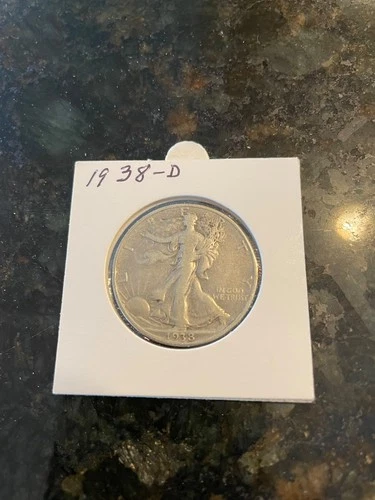 1938-D Walking Liberty Half Dollar