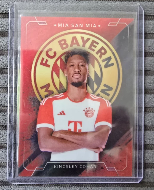 Kingsley Coman Topps Transcendent 2024 Bayern München Black /10