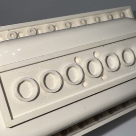 LEGO 1990s White Container Bathtub 6 x 12 30018 - Belville / Time Cruisers 6496