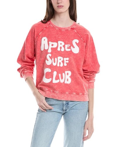 Electric & Rose Ronan Pullover M Apres Surf Club Graphic NWT Made in USA $148