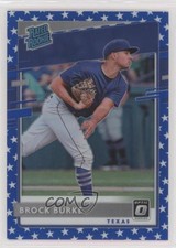 2020 Panini Donruss Optic Spirit of 76 Prizm 24/76 Brock Burke #40 Rookie RC v6p