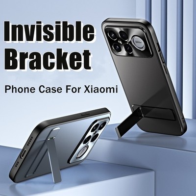 For Xiaomi POCO F8 PRO/F8 ULTRA, Phone Case Hybrid Armor Bracket Matte Cover