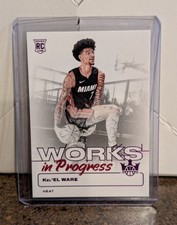 Kel'el Ware 2024-25 Panini Court Kings Works in Progress Ruby /149 #20 Rookie