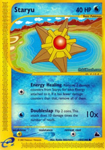 Staryu - 103/144 - Common - NM - Skyridge