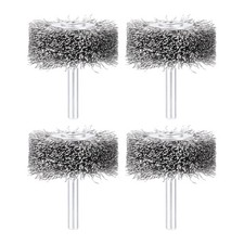 4Pcs Drill Wire Brushes 2 Inch Wire Brush Wheels for Rust, Scale & Paint Removal