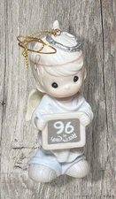 1996 Precious Moments PEACE ON EARTH ANYWAY Christmas Ornament No Box H20