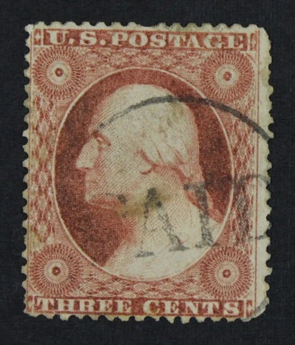 CKStamps: US Stamps Collection Scott#26A 3c Washington Used