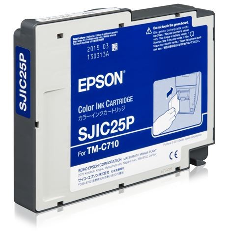 Epson Cartouche SJIC25P solution impression claire tickets de caisse