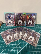 2023 Bowman Draft AJ Ewing 1st Lot W/ Sky Blue, Mojo, Paper /199 And 5 Base 1sts