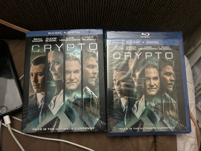 Crypto (Blu-ray, 2019) Blu Ray Movie With Slipcover New Sealed