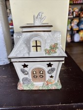 Lenox Haunted House Covered Candy Dish Hallow...