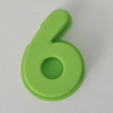 Playskool Sesame Street Cookie Monster's On the Go Numbers REPLACEMENT PART 6