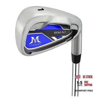WM-X1/2 Individual Men Golf Club 1 Iron Stiff 2022 Model, Steel, Silver Right