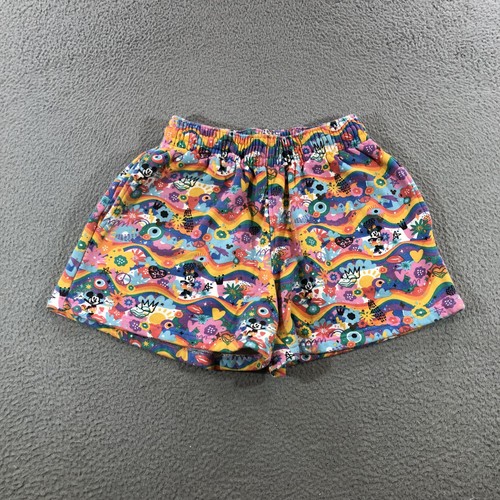 Disney Pride Collection Shorts Adult S Multicolor Rainbow Mickey Floral Athletic