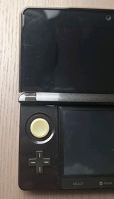 Nintendo 3DS Cosmo Black Region Free Console 16GB Tested w/ Charger & Stylus