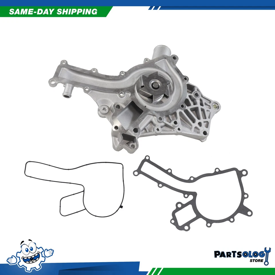 DNJ WP4266B Water Pump For 02-04 Mercedes-Benz C32 AMG SLK32 AMG 3.2L SOHC - Imagen 2 de 2