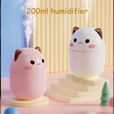 Air Humidifier Cute Cat Ultra-Silent USB Office Household Bedroom Car Aromathera