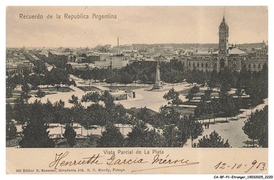 CA-BFP1-1111-ARGENTINE - Recuerdo De La Republica Argentina - Vista Parcial