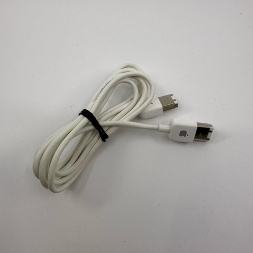 Apple FireWire 400 6-Pin Cable White For Mac Genuine OEM